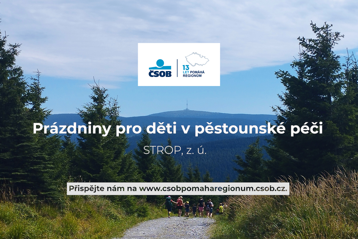 Sbírka na prázdniny pro děti v pěstounské péči je spuštěná Sbírka na prázdniny pro děti v pěstounské péči je spuštěná